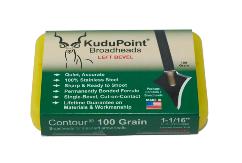 KUDUPOINT CONTOUR LEFT BEVEL 100GN