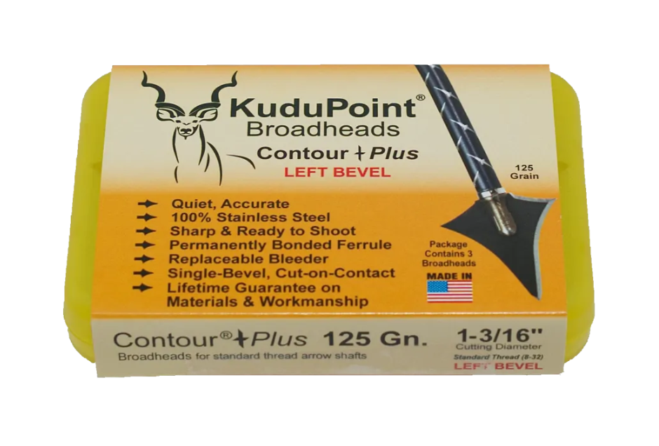 KUDUPOINT CONTOUR LEFT BEVEL 125GN