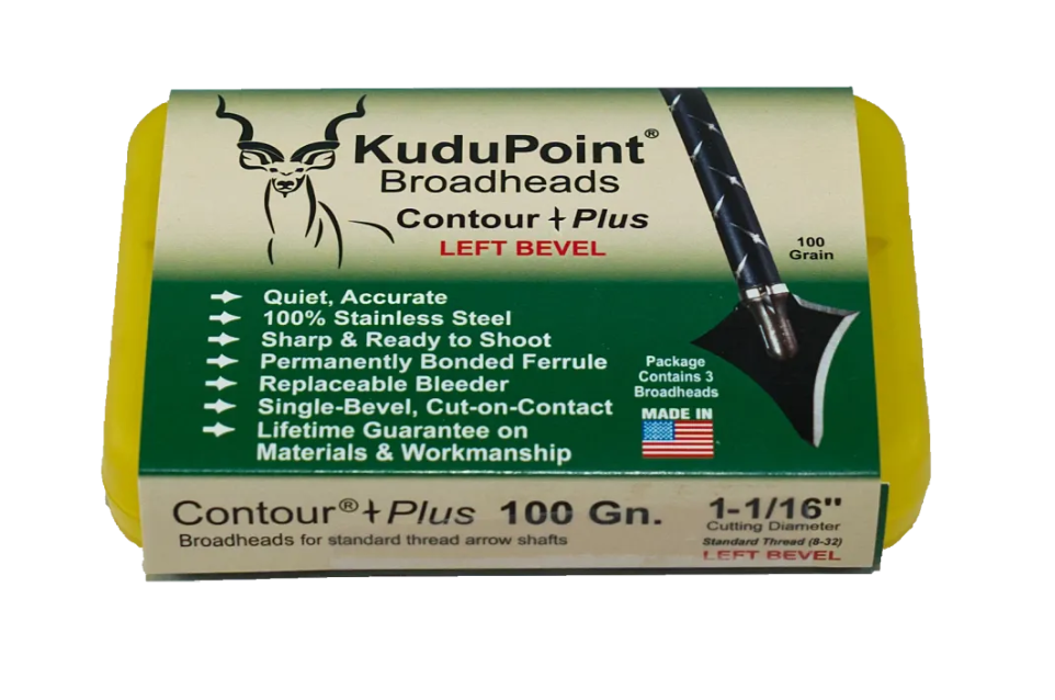 KUDU POINT COUNTOUR PLUS 100 GR LEFT BEVEL