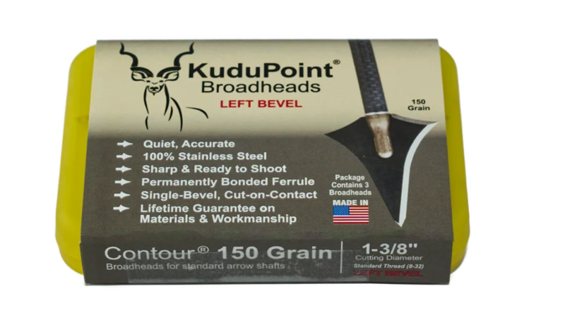 KUDUPOINT CONTOUR LEFT BEVEL 150GN