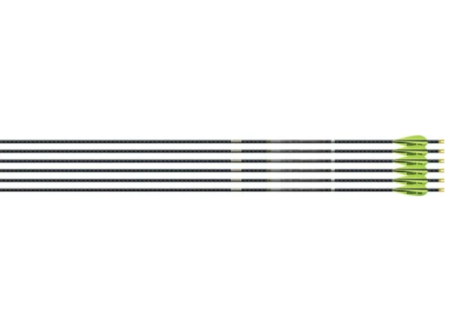 EASTON FMJ 4MM MATCH GRADE 340 6PK 3&quot; HYBRID VANE