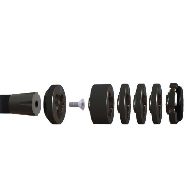 HAMSKEA HUNTER WEIGHT KIT BLK (14 OUNCE W/2 STARTER)