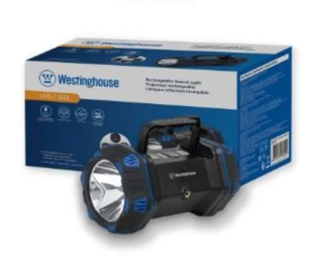 WESTINGHOUSE WF217 RECHARGEABLE SEARCH LIGHT