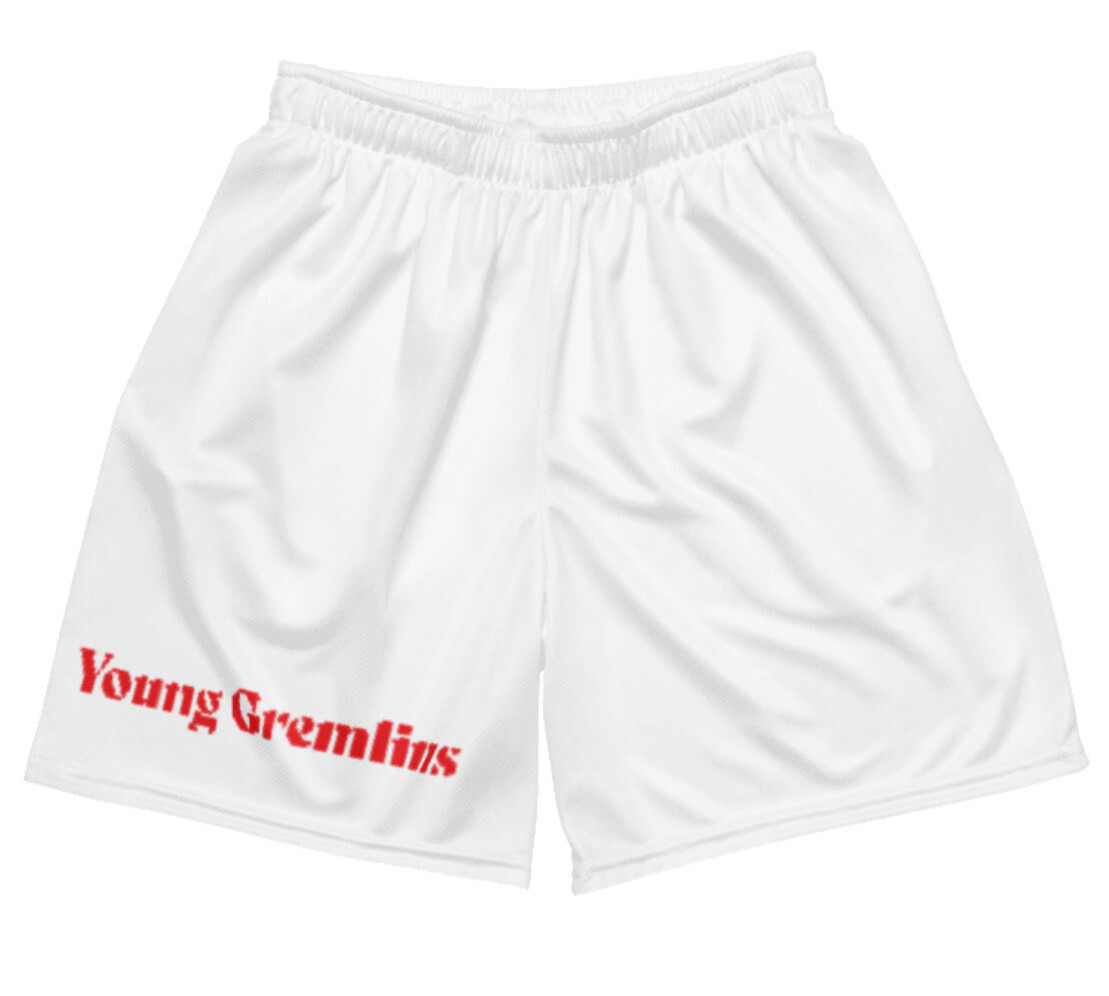 Young Gremlins Attire Mesh Unisex Shorts