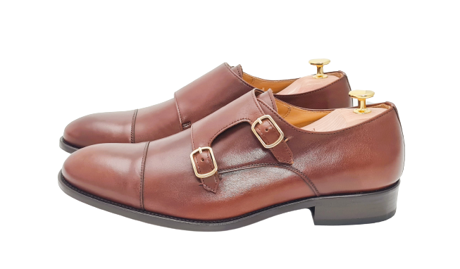 Zapato Mocasin Doble Hebilla Vitoria Wax 7709 GAUCHO