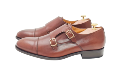 Zapato Mocasin Doble Hebilla Vitoria Wax 7709 GAUCHO