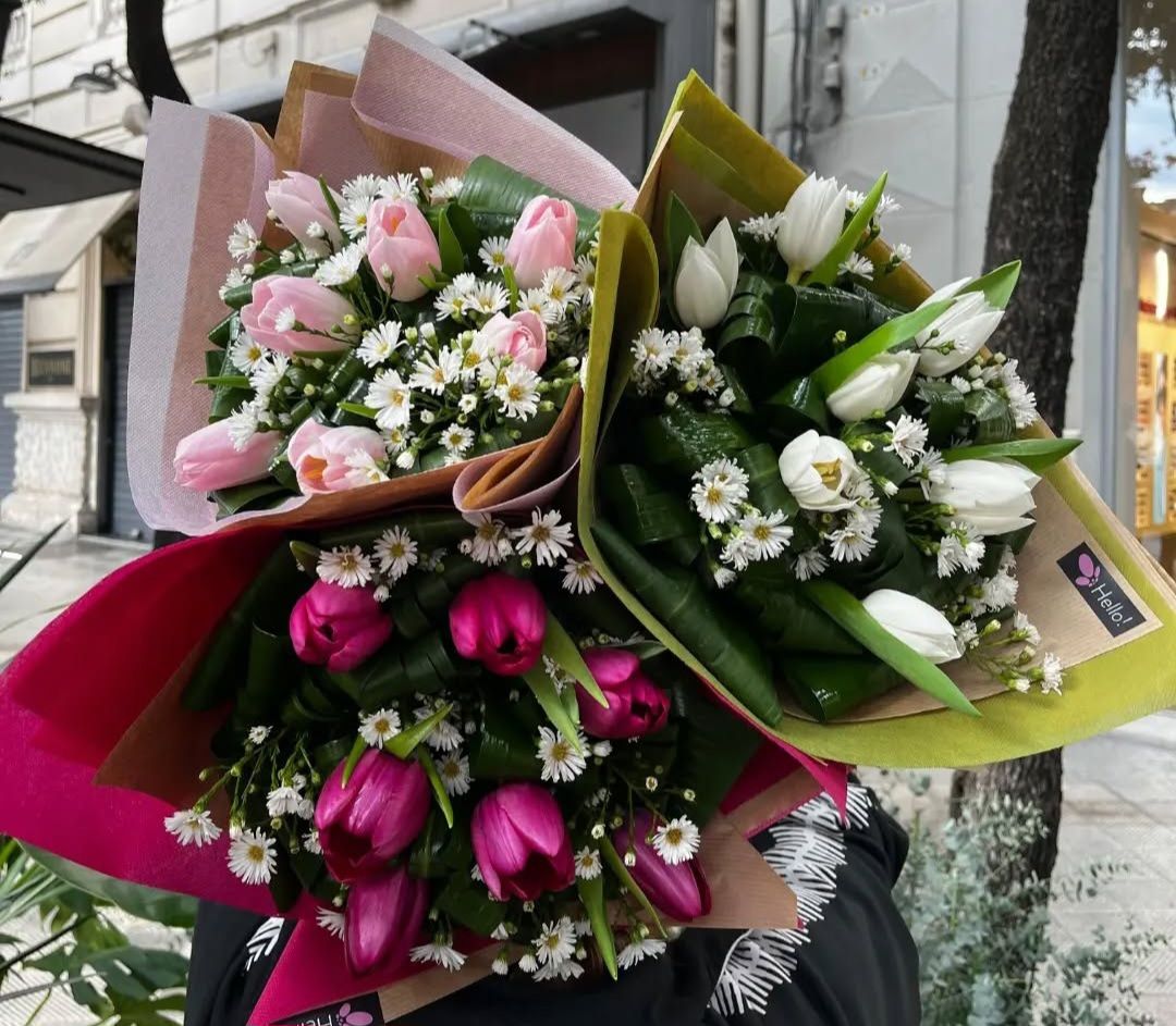 Super offerta 3 bouquet di tulipani