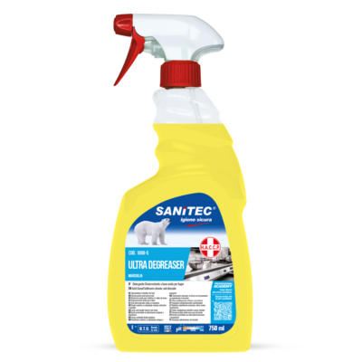 ULTRA DEGREASER LIMONE – 750ML Detergente ultra sgrassante al profumo limone H.A.C.C.P.