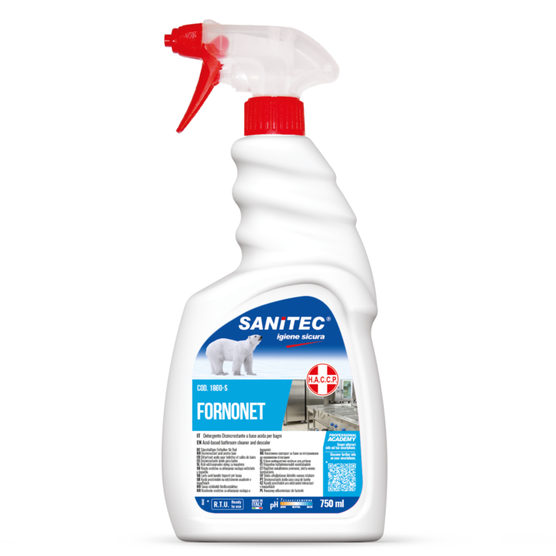 FORNONET – 750ML  DETERGENTE ALCALINO PER FORNI,GRILL E PIASTRE