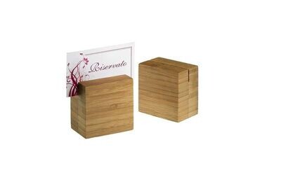 PORTA NUMERO IN BAMBOO PORTA NUMERO IN BAMBOO