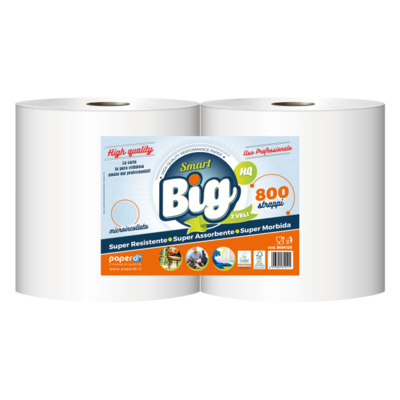 BOBINA SMART BIG 2 VELI 800 STRAPPI - 2 ROTOLI