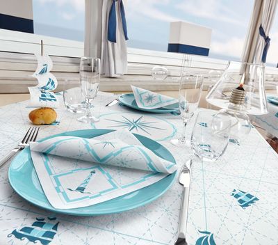 TOVAGLIOLi CARTA A SECCO 40X40 CRUISE CIELO -  50 PZ TOVAGLIOLi CARTA A SECCO 40X40 CRUISE CIELO -  50 PZ