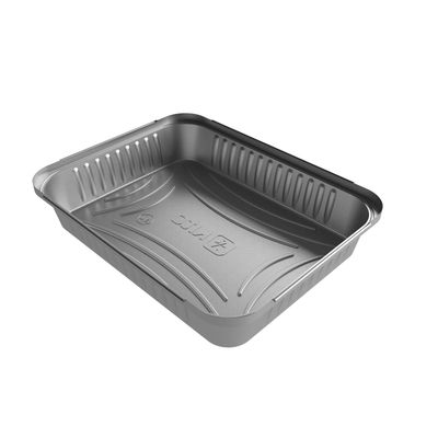 VASCHETTE DI ALLUMINIO KITO 4 PORZIONI BORDO L 50 PEZZI