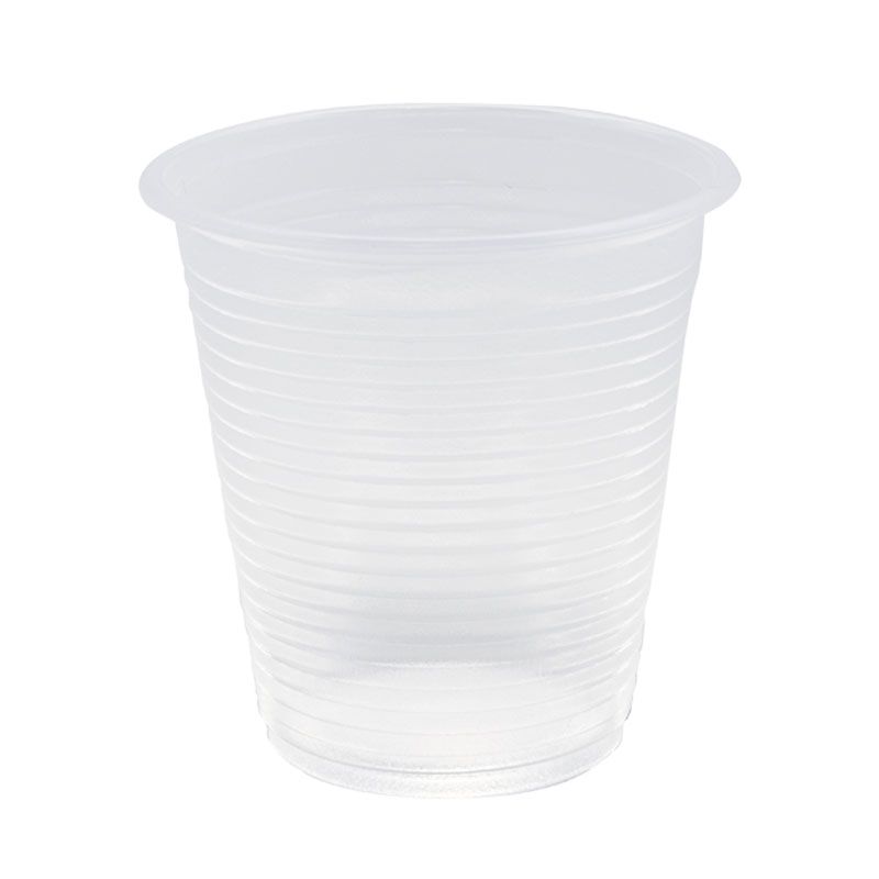 BICCHIERI IN PLASTICA TRASPARENTE  DA 166 CC -  3000PEZZI