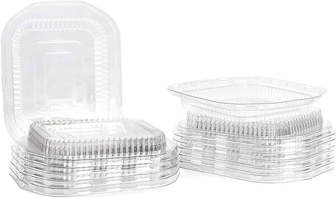 COPERCHIO IN PLASTICA TRASPARENTE PER VASCHETTA IN ALLUMINIO 1/2/4 PORZIONE (100 PEZZI)