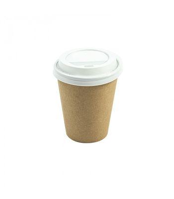 COPERCHIO CON FORO PER BICCHIERE DI CARTA 250 ML - 1000 PEZZI