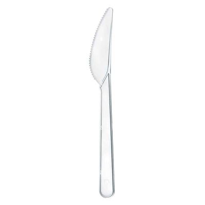 COLTELLO ULTRA RESISTENTE TRASPARENTE RIUTILIZZABILE -  1000 PEZZI