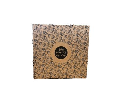 CONTENITORE PIZZA AVANA CON INTERNO IN ALLUMINIO 24X24 - 50 PEZZI CONTENITORE PIZZA AVANA CON INTERNO IN ALLUMINIO 24X24 - 50 PEZZI