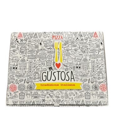 CONTENITORE PIZZA BIANCO AM 37x47- 50 PEZZI