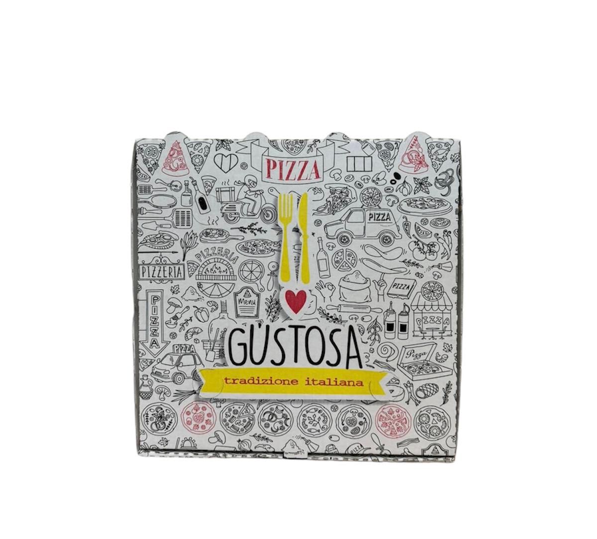 CONTENITORE PIZZA BIANCO AM 32x32 - 100 PEZZI