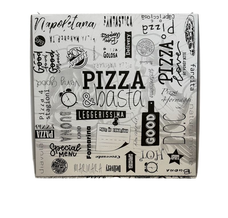 CONTENITORE PIZZA bianco AM 50x50 - 50 PEZZI