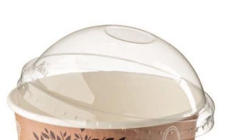 COPERCHIO IN PET TRASPARENTE PER COPPETTA 580 ML - 100 PEZZI