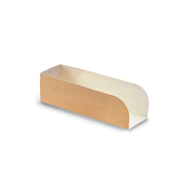 PORTA HOT DOG PICCOLO APERTO AVANA - 50PZ