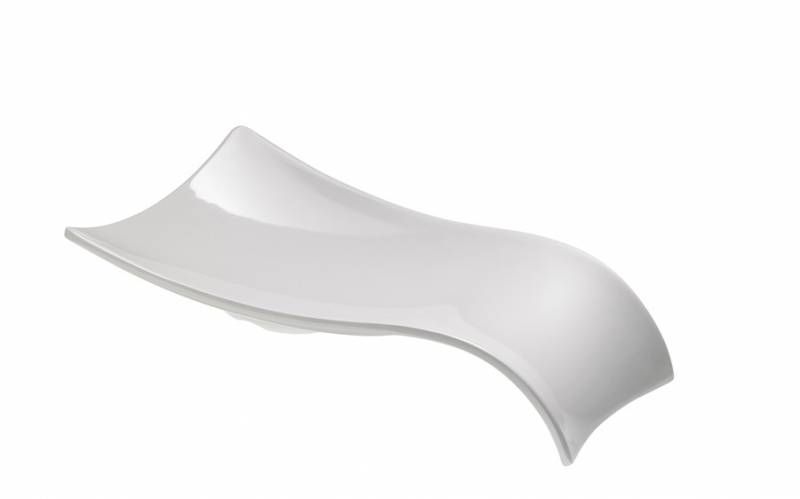 PIATTO SALSIERA MELAMINA CM 30X15X5.5H