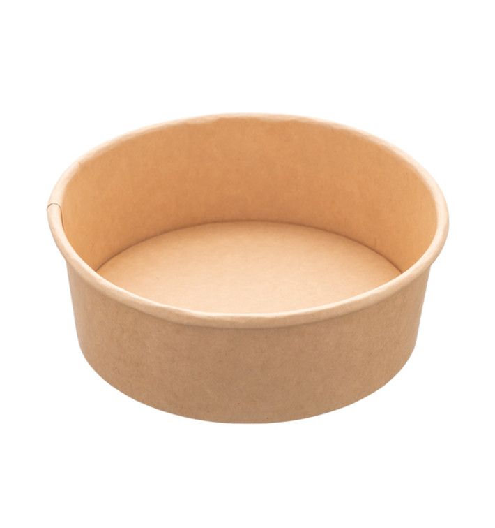 INSALATIERA IN CARTONCINO KRAFT 1.200 ML -  50 PEZZI