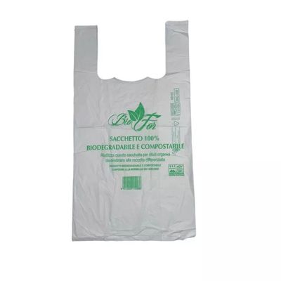 SHOPPER COMPOSTABILE MEDIA BIANCA - 500PZ