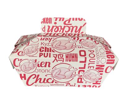 BOX POLLO CON INTERNO IN ALLUMINIO, 80 PEZZI BOX POLLO CON INTERNO IN ALLUMINIO, 80 PEZZI