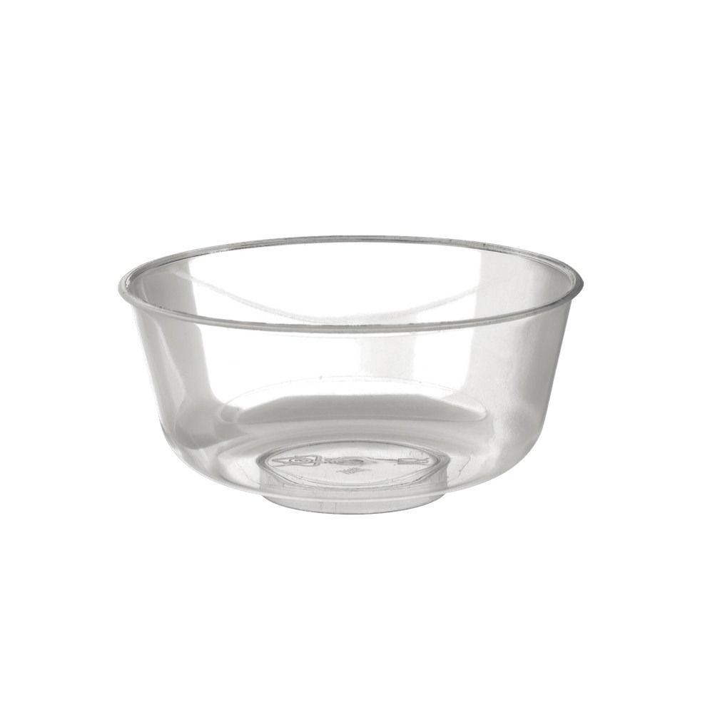COPPETTA DESSERT 230CC TRASPARENTE CON COPERCHIO - 50PZ