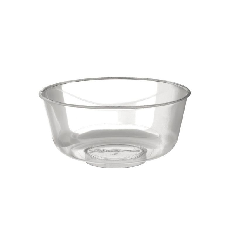 COPPETTA DESSERT 230CC TRASPARENTE CON COPERCHIO - 50PZ
