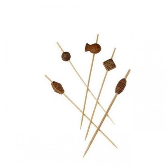 SPIEDINI IN BAMBOO MAORI 12 CM - 100PZ