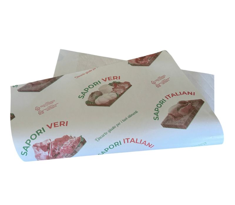 CARTA ACCOPPIATA PER SALUMERIA – 18 KG , VARIE GRAMMATURE