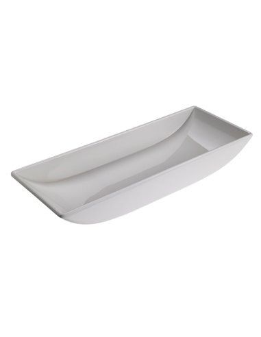 COPPETTA RETTANGOLARE MELAMINA CM 25,6X9X4H