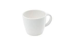 TAZZA IN MELAMINA BIANCA DIAM. 8,7X7,5H