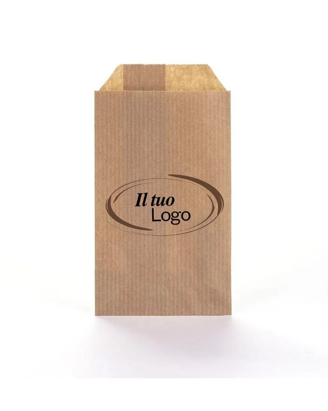 SACCHETTI KRAFT  MILLERIGHE AVANA  PERSONALIZZATI 10 KG