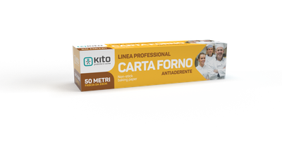 ROTOLO CARTA FORNO PROFESSIONALE 50 METRI KITO