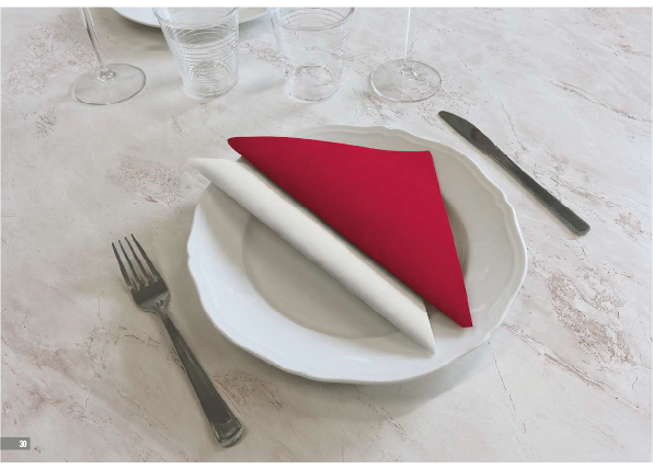 TOVAGLIOLI PUNTA A PUNTA 38X38 CM - VARI COLORI