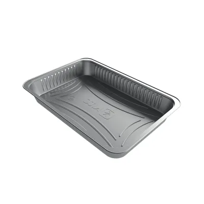 VASCHETTE DI ALLUMINIO KITO 6 PORZIONI SENZA COPERCHIO 50 PEZZI