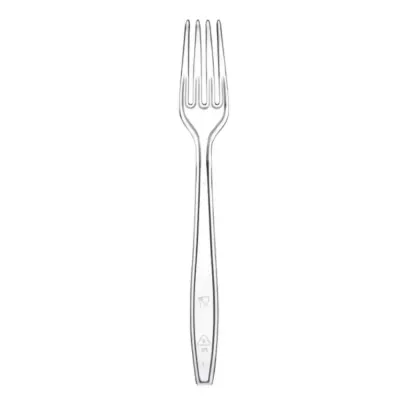 FORCHETTA ULTRA RESISTENTE TRASPARENTE 1000 PEZZI