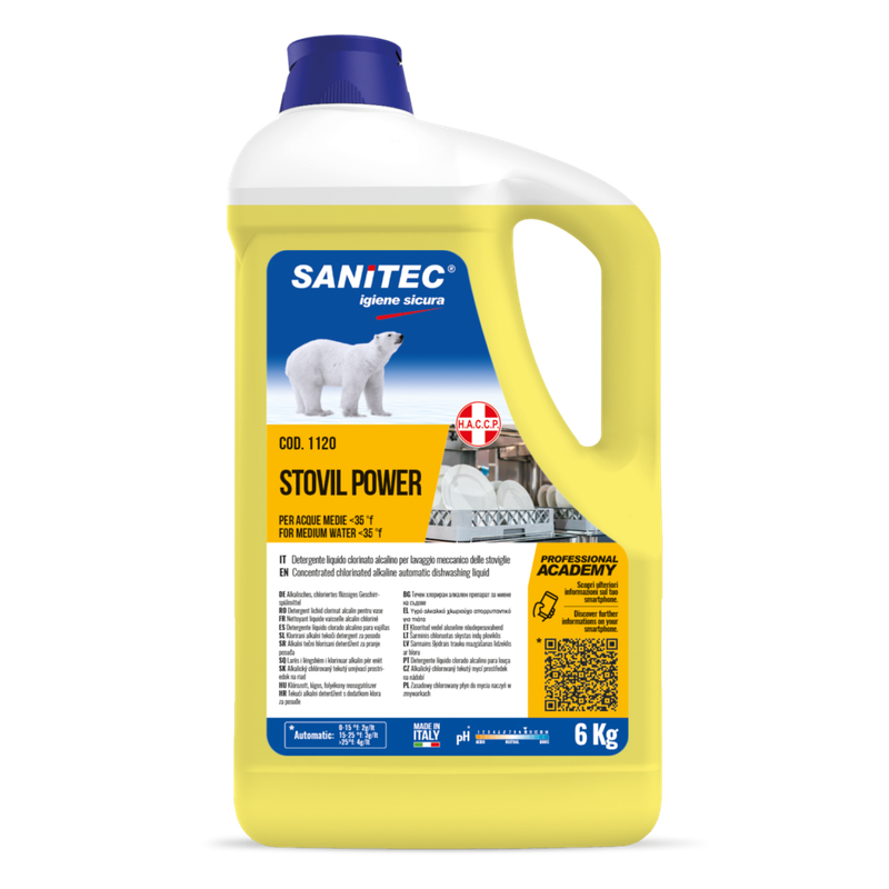 DETERGENTE PER LAVASTOVIGLIE STOVIL POWER – 5L