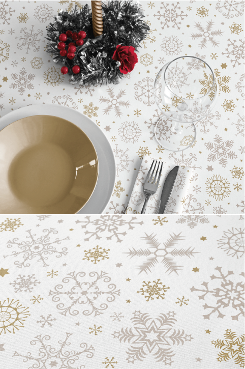 TOVAGLIA AIRLAID 100X100 FANTASIA FIOCCHI- 25 PEZZI