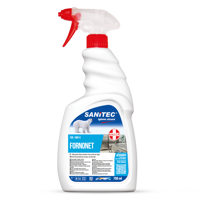 FORNONET – 750ML  DETERGENTE ALCALINO PER FORNI,GRILL E PIASTRE