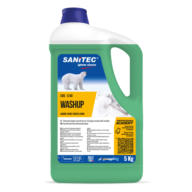 WASHUP LIMONE VERDE – 5L