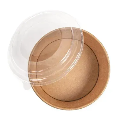 COPERCHIO IN PET TRASPARENTE PER INSALATIERA 1.000 ML (50 PEZZI)