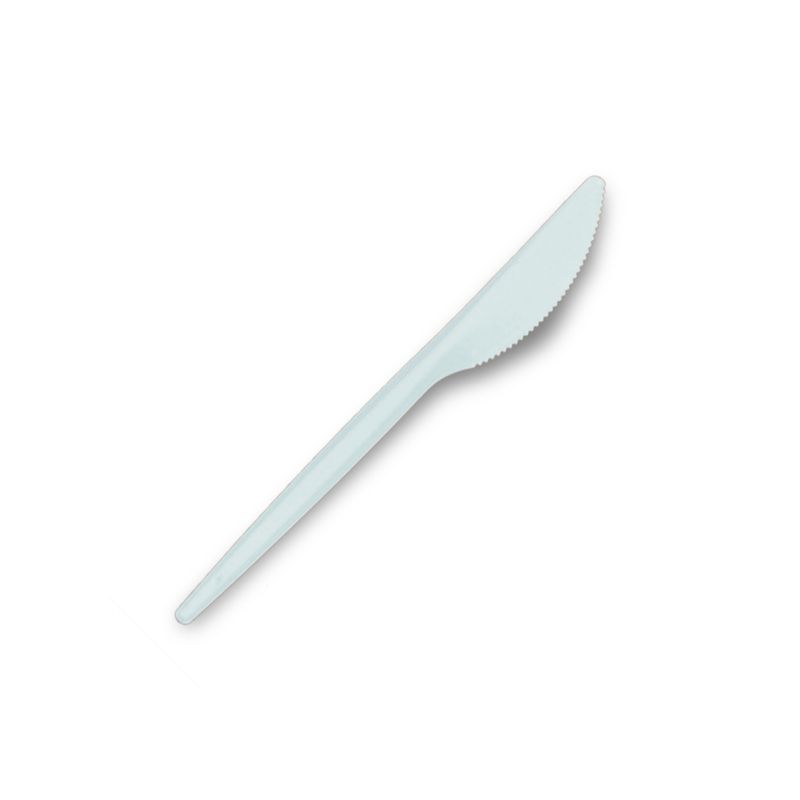 COLTELLI IN PLASTICA BIANCA RIUTILIZZABILI - 1200 PEZZI