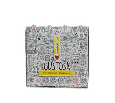 CONTENITORE PIZZA BIANCO AM 32x32 - 100 PEZZI CONTENITORE PIZZA BIANCO AM 32x32 - 100 PEZZI