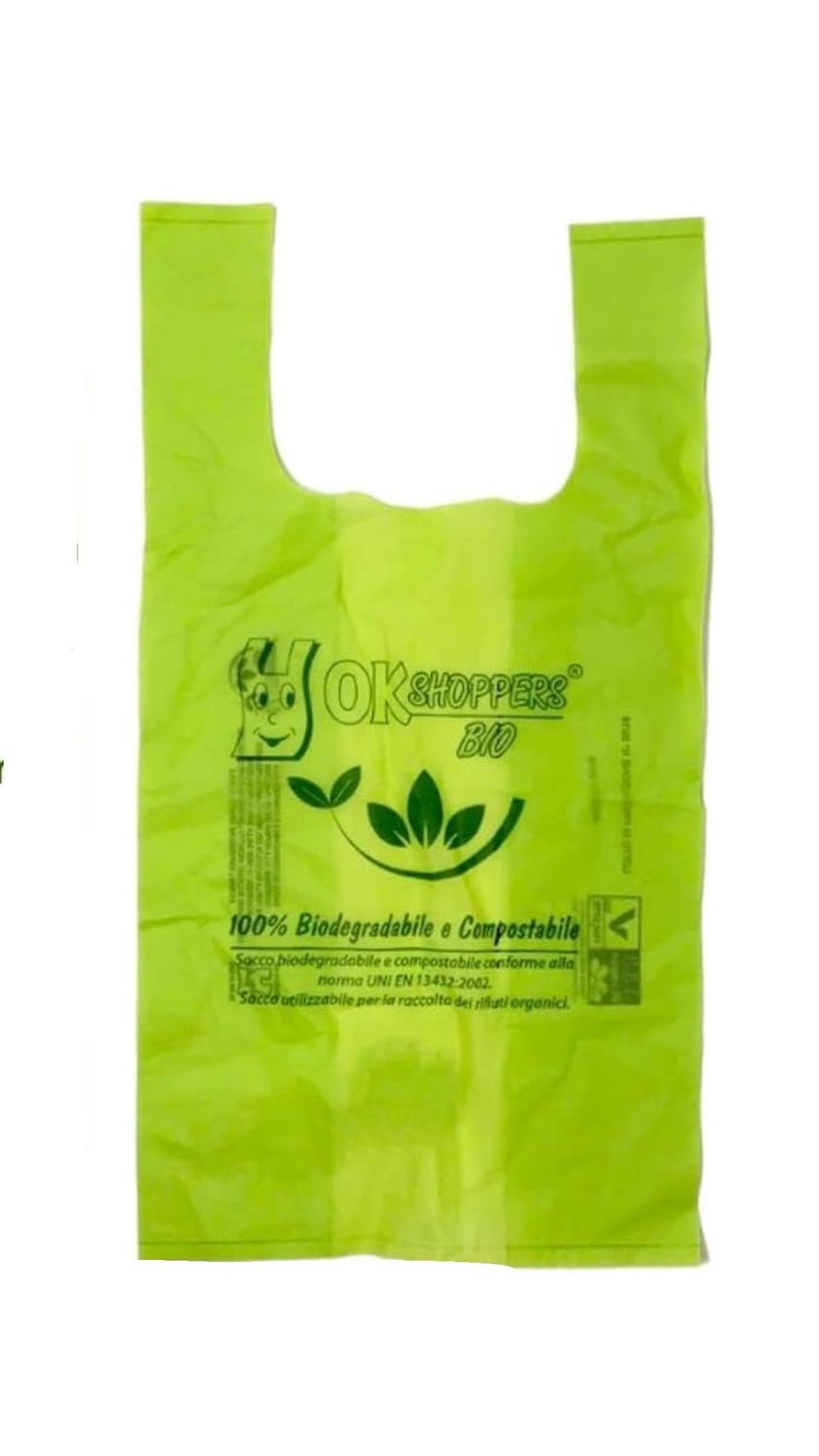 SHOPPER COMPOSTABILE MAXI VERDE - 4KG